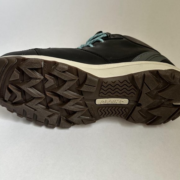 Hi-Tec Hiking Shoes Women Size 6.5 M Black Mid Top Waterproof Style 76952 NWB - Picture 4 of 9